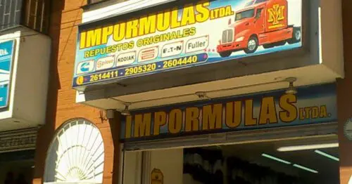 IMPORMULAS LTDA CALLE 14 CON 55 IMPORMULAS LTDA CALLE 14 CON 55